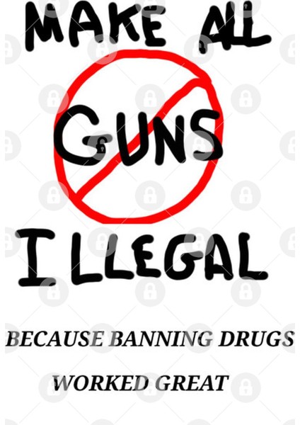Ban All Guns Kupa Bardak