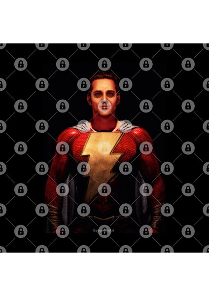 Shazam - Alex Ross Style Kupa Bardak