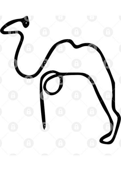 Picasso'S Camel Kupa Bardak