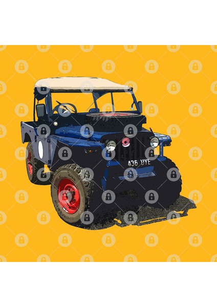 1955 Land Rover - Mavis Kupa Bardak