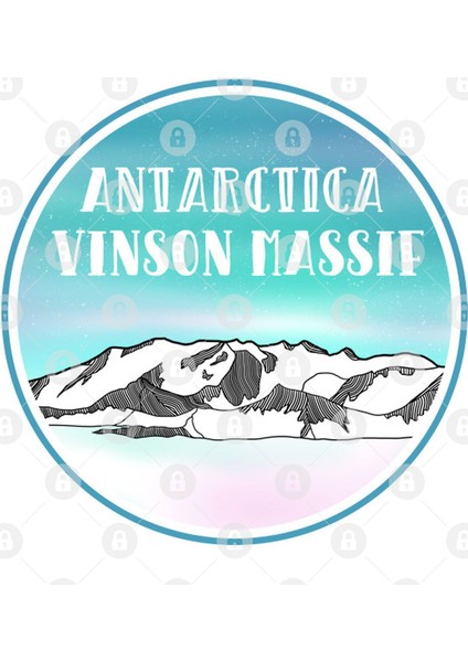 Vinson Massif Antarctica Kupa Bardak