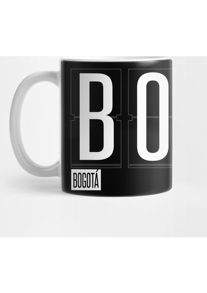Bog - Bogota Airport Code Souvenir Or Gift Apparel Kupa Bardak