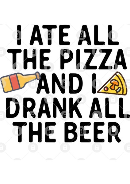 I Ate All The Pizza Drank All The Beer Kupa Bardak