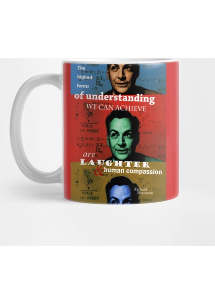 Richard Feynman Inspirational Quote 2 Kupa Bardak