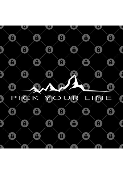 Pick Your Line Kupa Bardak