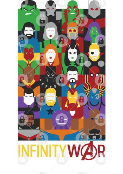 Infinity War - Minimalist Kupa Bardak