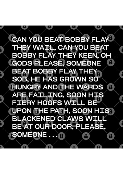Please Someone Beat Bobby Flay Kupa Bardak