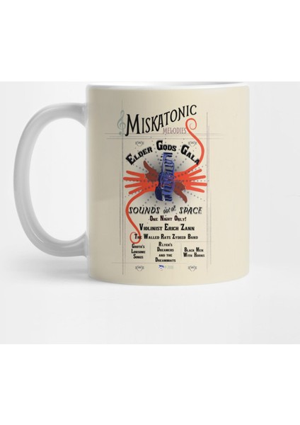 Miskatonic Elder Gods Gala V2 Kupa Bardak