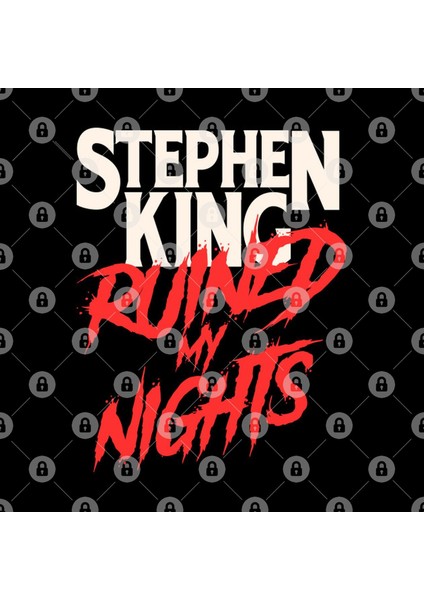 Stephen King Ruined My Nights Kupa Bardak