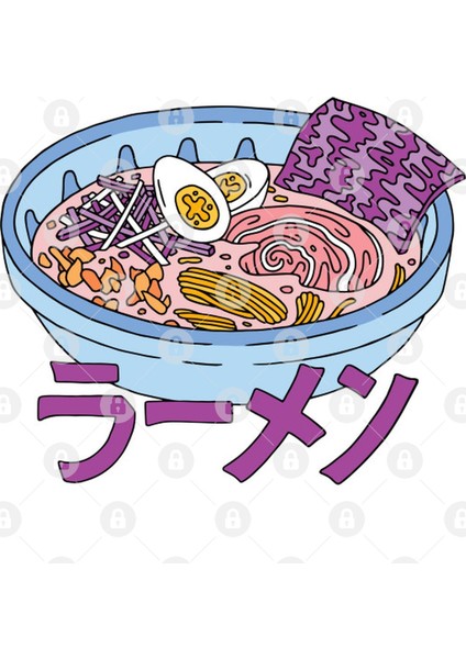 Kawaii Fantasy Ramen Kupa Bardak