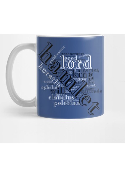Hamlet Word Cloud Kupa Bardak