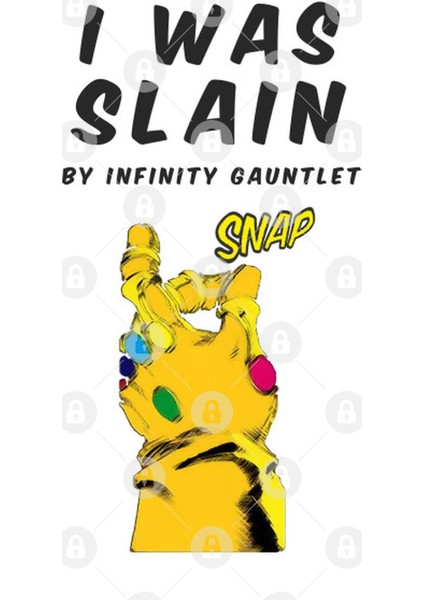 Infinity Gauntlet Snap (Slain, With Gauntlet) Kupa Bardak