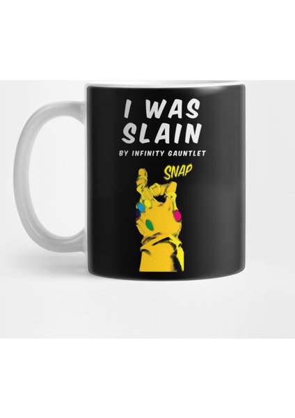 Infinity Gauntlet Snap (Slain, White, With Gauntled) Kupa Bardak