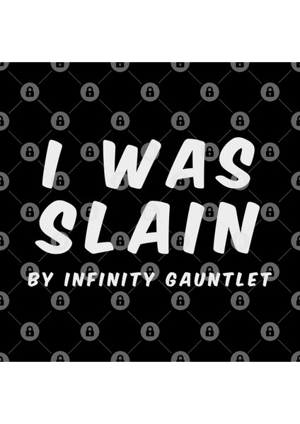 Infinity Gauntlet Snap (Slain, White, Only Text) Kupa Bardak