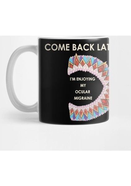 Colorful Ocular Migraine Kupa Bardak