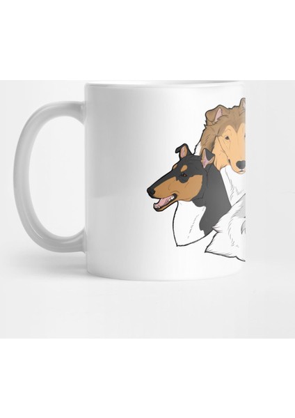 Pointy Herding Dogs! (Collies) Kupa Bardak