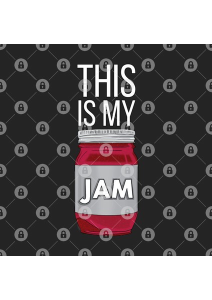 This İs My Jam Funny Joke Design Kupa Bardak
