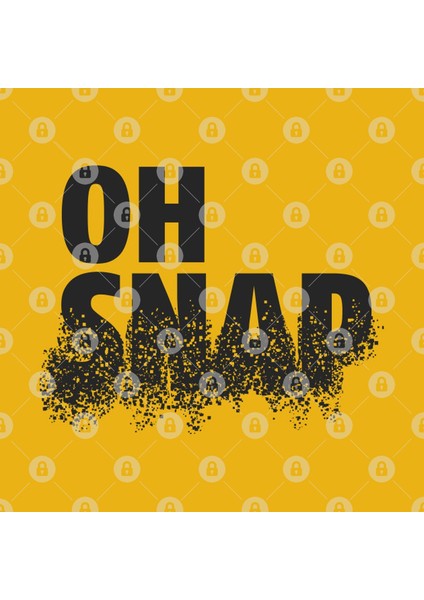 Oh Snap Infinity War Kupa Bardak
