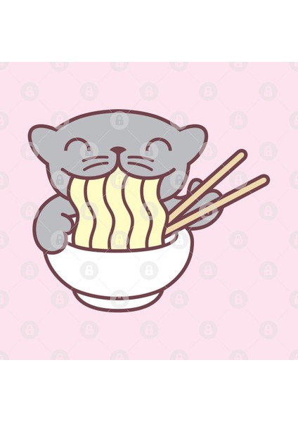 I Love Ramen Kupa Bardak