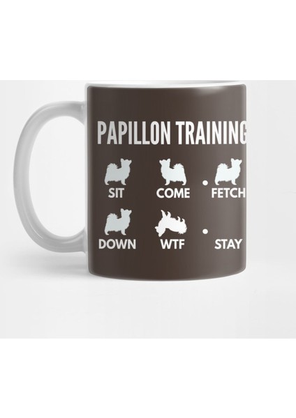 Papillon Training Toy Spaniel Tricks Kupa Bardak