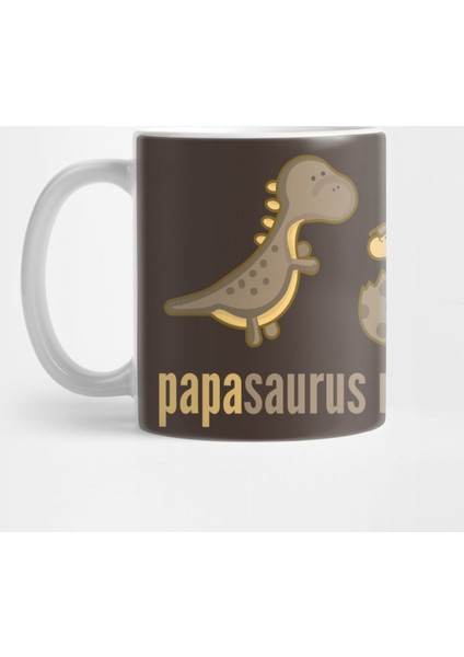Papasaurus Rex Dinosaur Family S Kupa Bardak