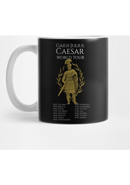 Gaius Julius Caesar World Tour Kupa Bardak