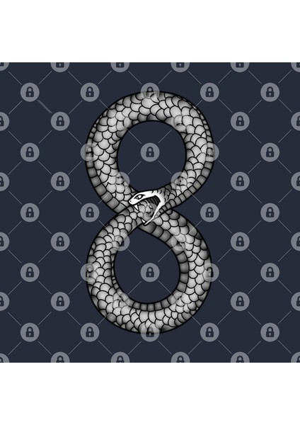 Ouroboros -The Infinity Symbol Kupa Bardak