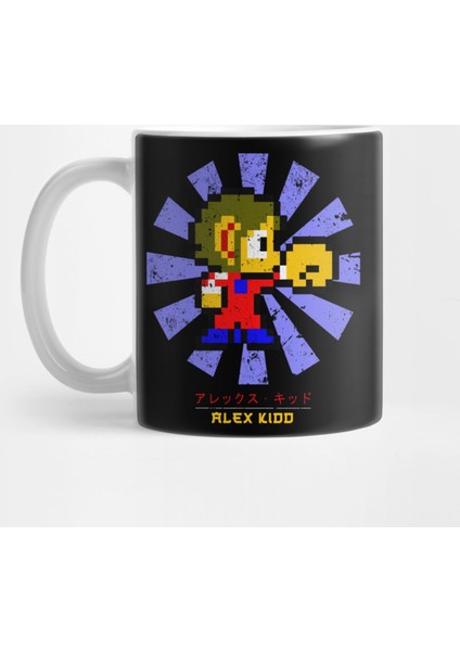 Alex Kidd Retro Japanese Kupa Bardak