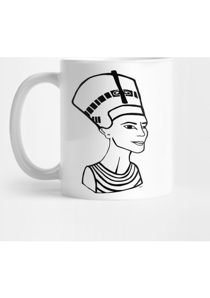 Queen Nefertiti Kupa Bardak