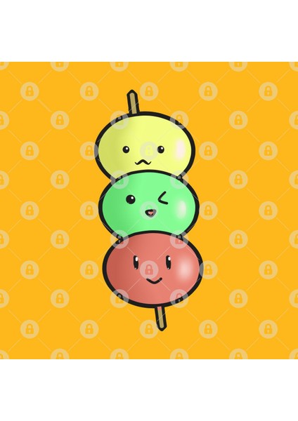 Chibi Dango Stick Kupa Bardak