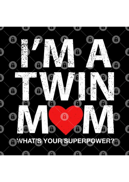 Funny I'M A Twin Mom What'S Your Superpower Mother Mother'S Day T Kupa Bardak