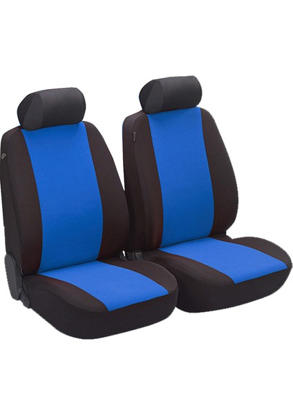 Fiorino Van Oto Koltuk Kılıfı Ön İki Koltuk İçin Siyah Mavi