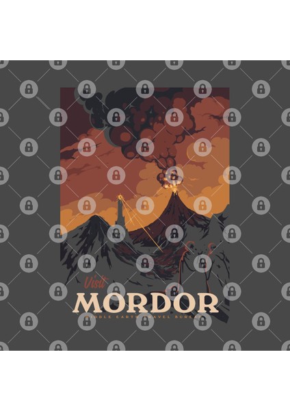 Visit Mordor Kupa Bardak