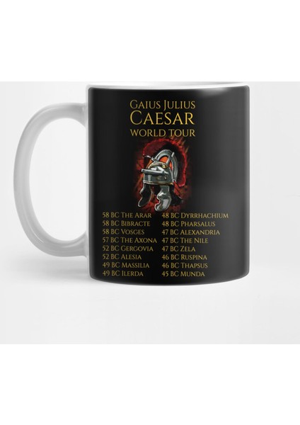 Gaius Julius Caesar World Tour Kupa Bardak