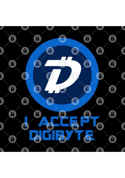 I Accept Digibyte Crypto Coin Dgb Logo Altcoin Bitcoin Cryptocurrency Hodl Hodler Kupa Bardak