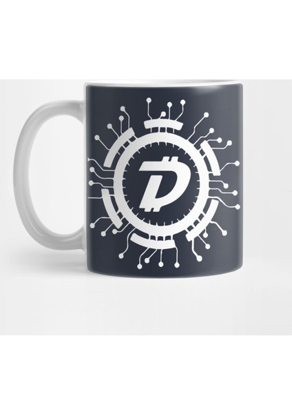 Digibyte Crypto Coin Dgb Logo Altcoin Bitcoin Cryptocurrency Hodl Hodler Kupa Bardak