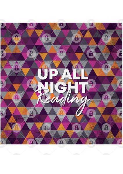 Up All Night Reading Book Lover Design Kupa Bardak