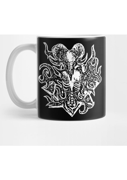 Lucifer Sigil 666 Heavy Metal Kupa Bardak