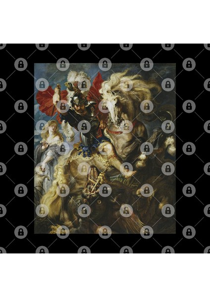 St. George The Dragon Slayer Kupa Bardak
