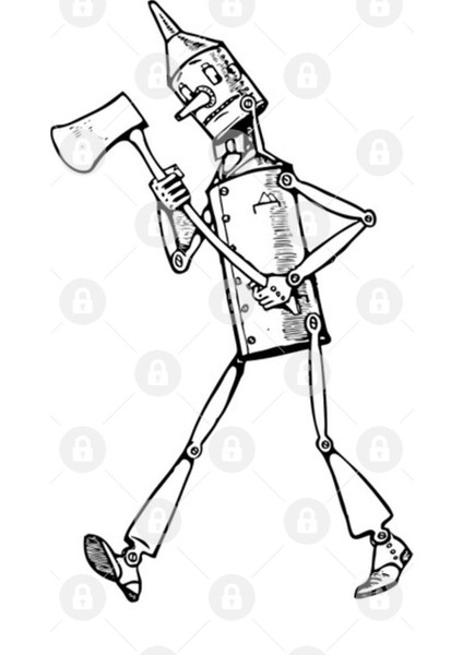Tin Woodsman - Wizard Of Oz Kupa Bardak