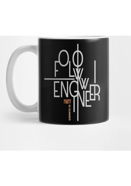Follow Engineer Party İn Summer Kupa Bardak