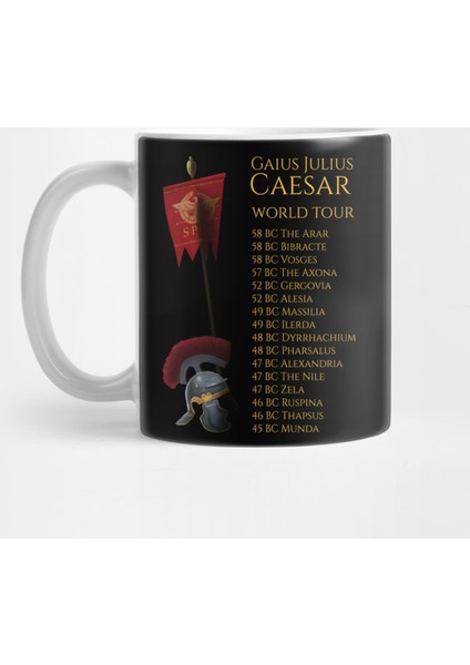 Gaius Julius Caesar World Tour Kupa Bardak