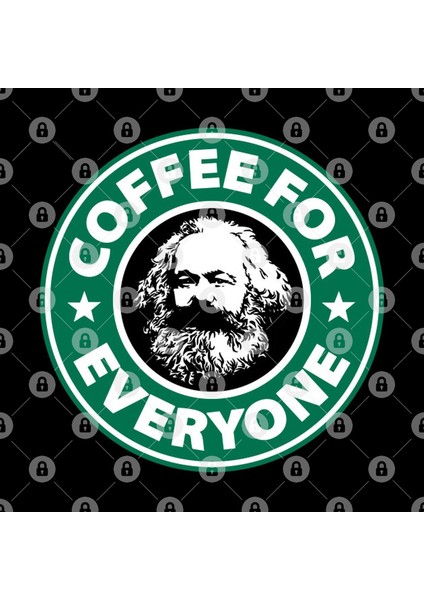 Karl Marx Coffee Kupa Bardak