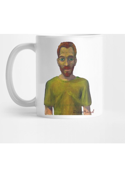 Vincent Van Gogh Portrait Kupa Bardak