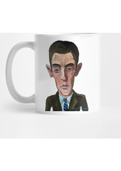 Franz Kafka Portrait Kupa Bardak