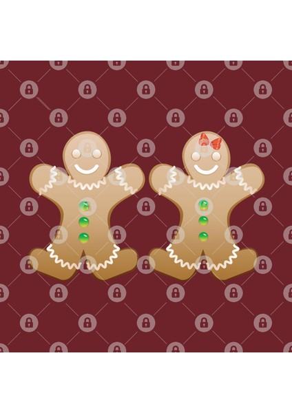 Smiling Gingerbread Cookies Kupa Bardak