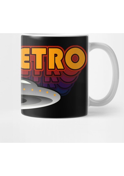 Ufo Retro - Original Cosmic 70'S Design - Ufo, Alien, Paranormal, In Search Of Kupa Bardak