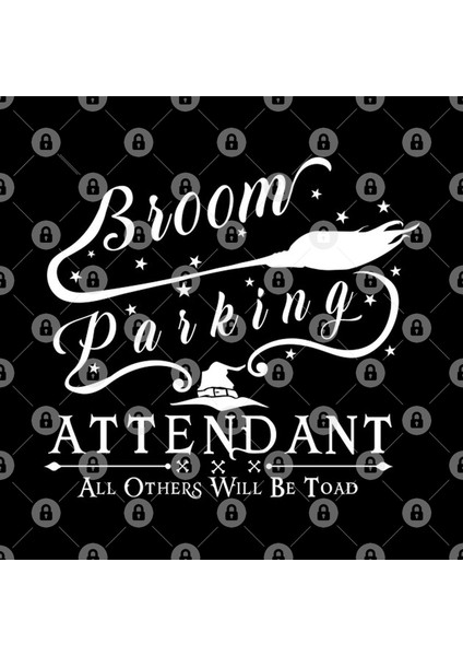 Broom Parking Attendant - All Others Will Be Toad Kupa Bardak