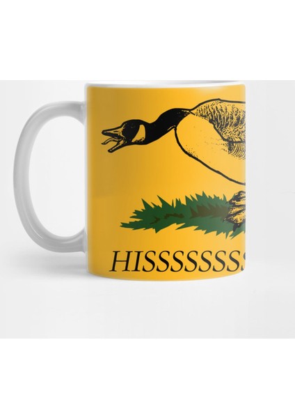 Give Me Liberty Or Hisssssss - Don'T Tread On Me Goose Kupa Bardak