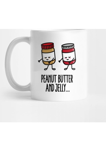 Floss Dance Flossing Peanut Butter And Jelly Jar Kupa Bardak